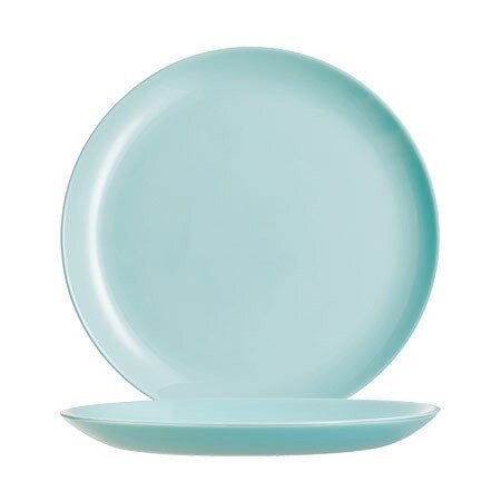 Teller flach 25cm, turquoise 664