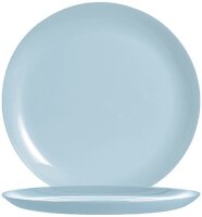 Teller flach 25cm, paradise blue 661