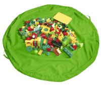 Aufräumsack/Spieldecke Grün
