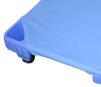 Spannlaken blau 140 cm