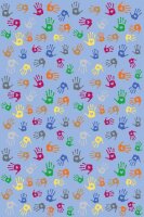 Teppiche Hände rechteckig 300 x 200 cm 546