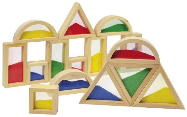 Blocks mit Sand 16 Teile 800