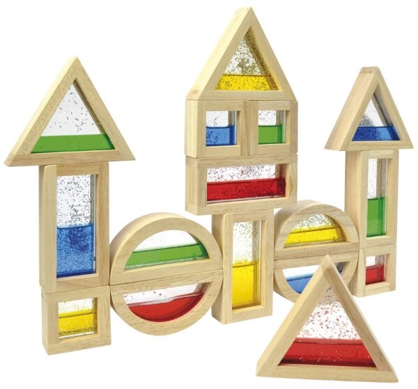 Blocks mit Glitter 16 Teile 578