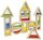 Blocks mit Glitter 16 Teile 578