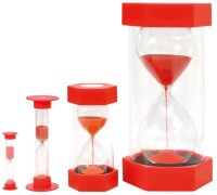 Mega Sanduhren-Set 30 sek, 1, 5, 10, 15 min