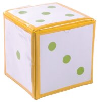 Würfel mit Taschen gelb 792