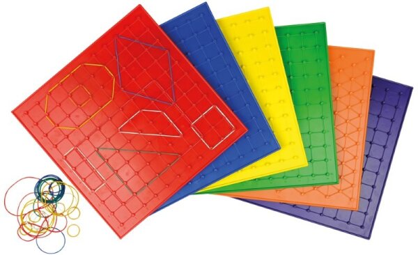 Geo Brett 6er Set 23 cm 77