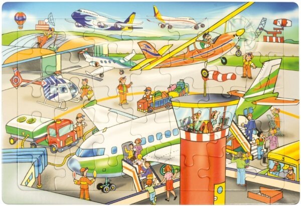 Puzzle Flughafen 206