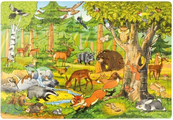 Puzzle Wald 843
