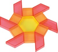 Legematerial Transparent 360 Teile