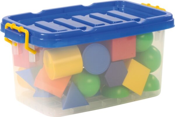 Geoformen farbig 36 Stück 681