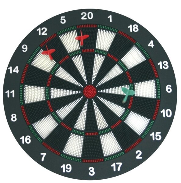 Dartset mit 6 Softdartpfeilen 128