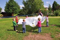 Schwungtuch 185 cm WEISS 357