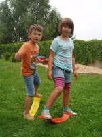 Balancewippe Entenlaeufer Kinder
