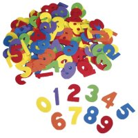 Moosgummi Zahlen groß 445