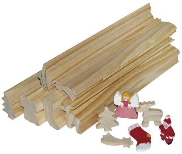 Profilholz Weihnachten 6er Set 185