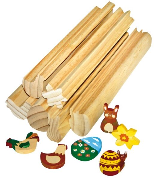 Profilholz Ostern 6er Set 741