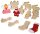 Holzfiguren Weihnachten 12er Set 376