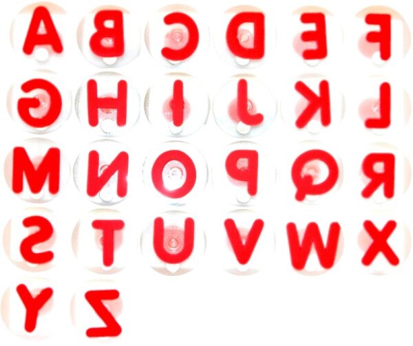 Riesenstempel Buchstaben 26er Set 959