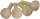 Knetstempel, 4er Set 963