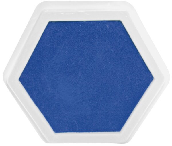 Riesenstempelkissen Blau 850