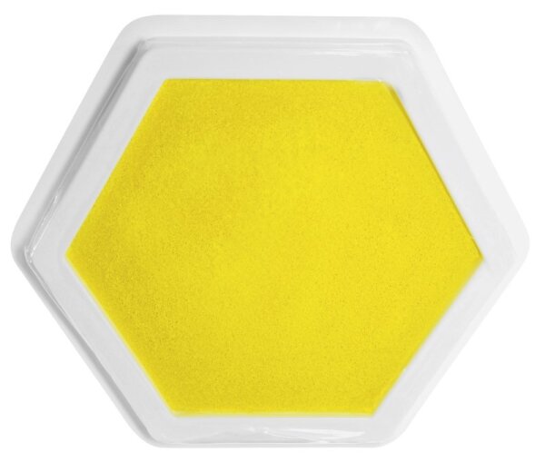 Riesenstempelkissen Gelb 596
