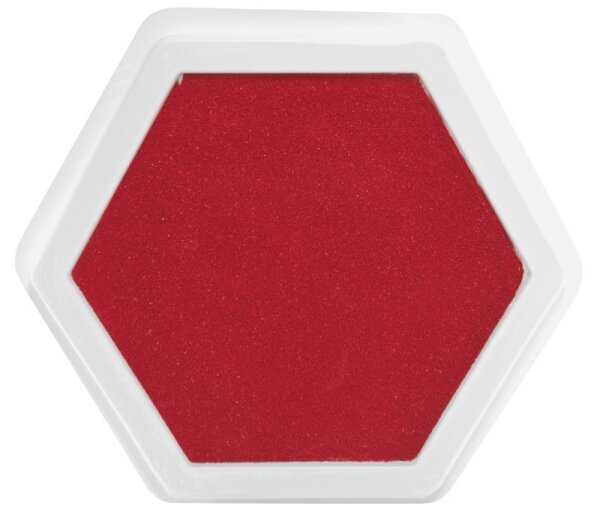 Riesenstempelkissen Rot 417