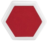 Riesenstempelkissen Rot 417