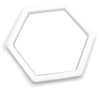 Stempelkissen blanko, Hexagon 969